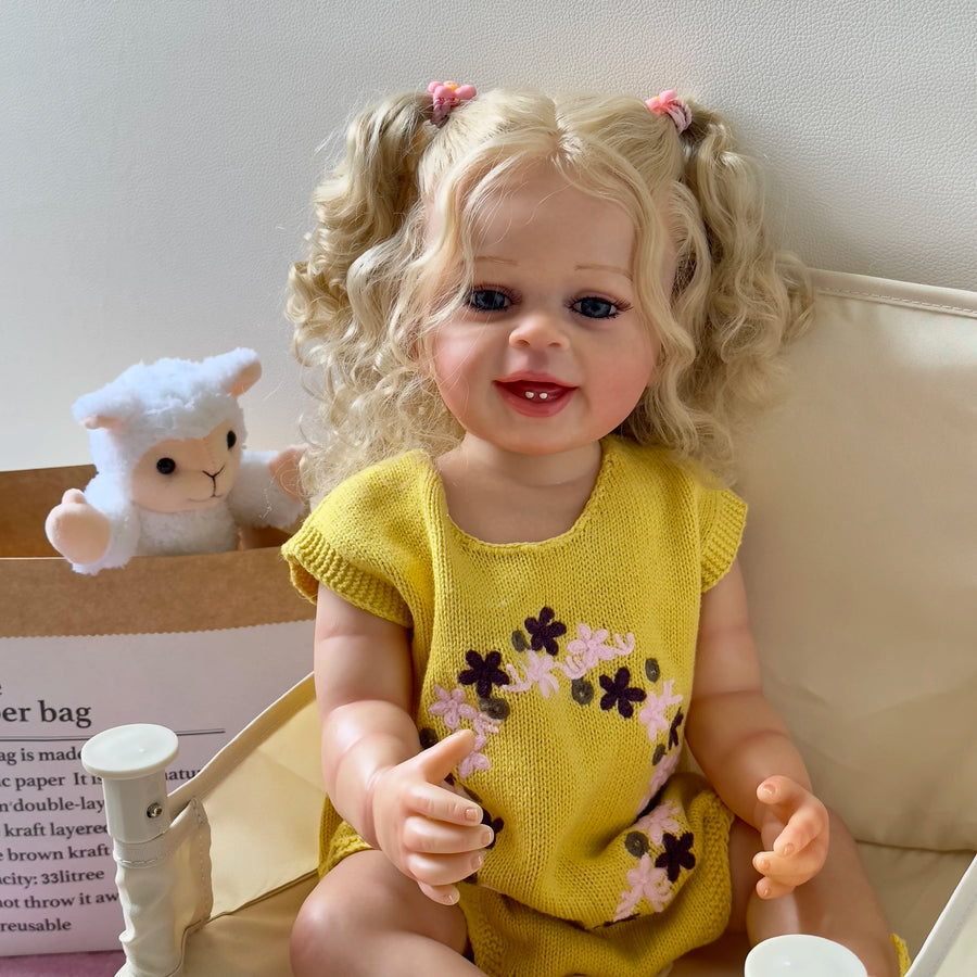 Daisy 22" Smiling Toddler Reborn Doll