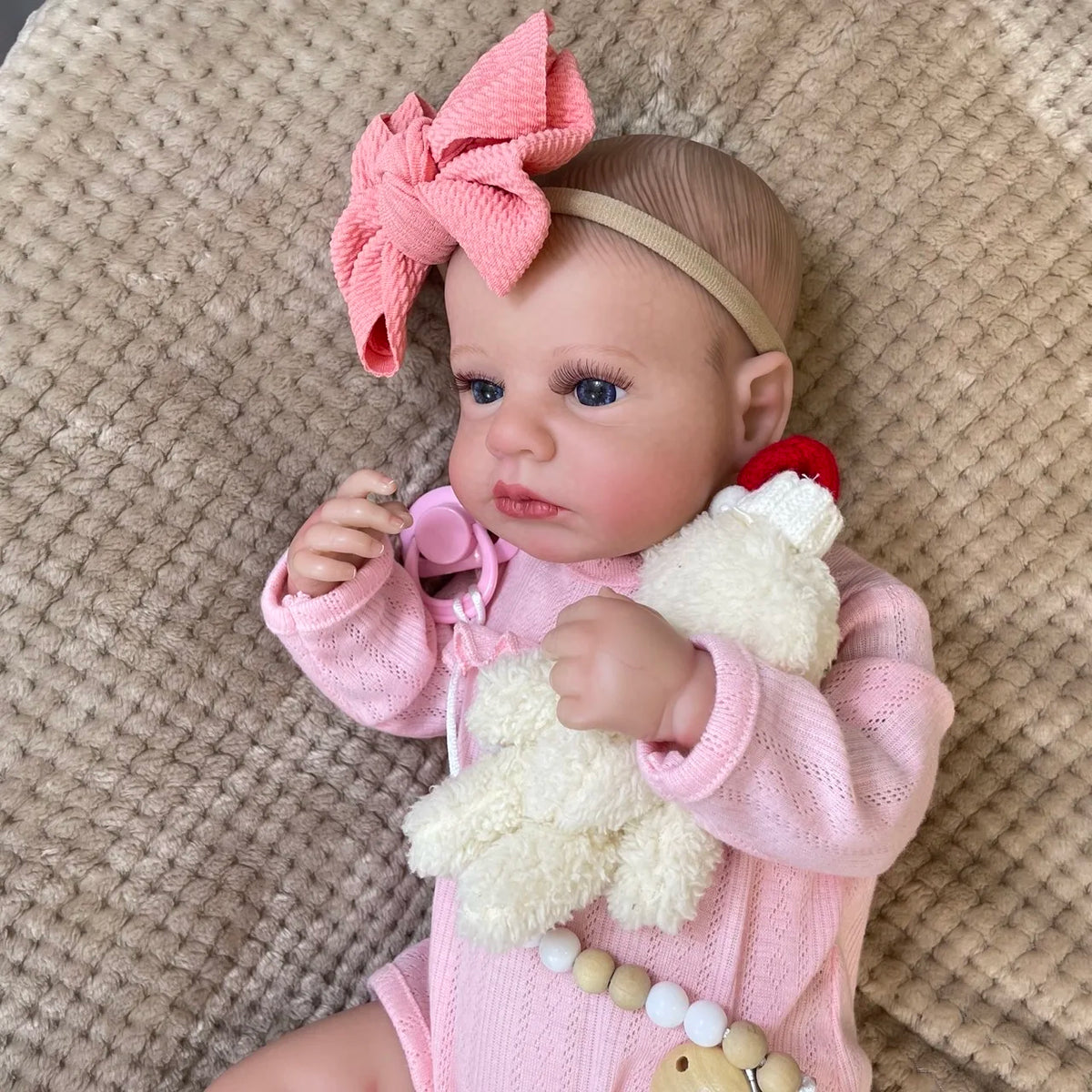 Daphne holding her hand near her mouth
