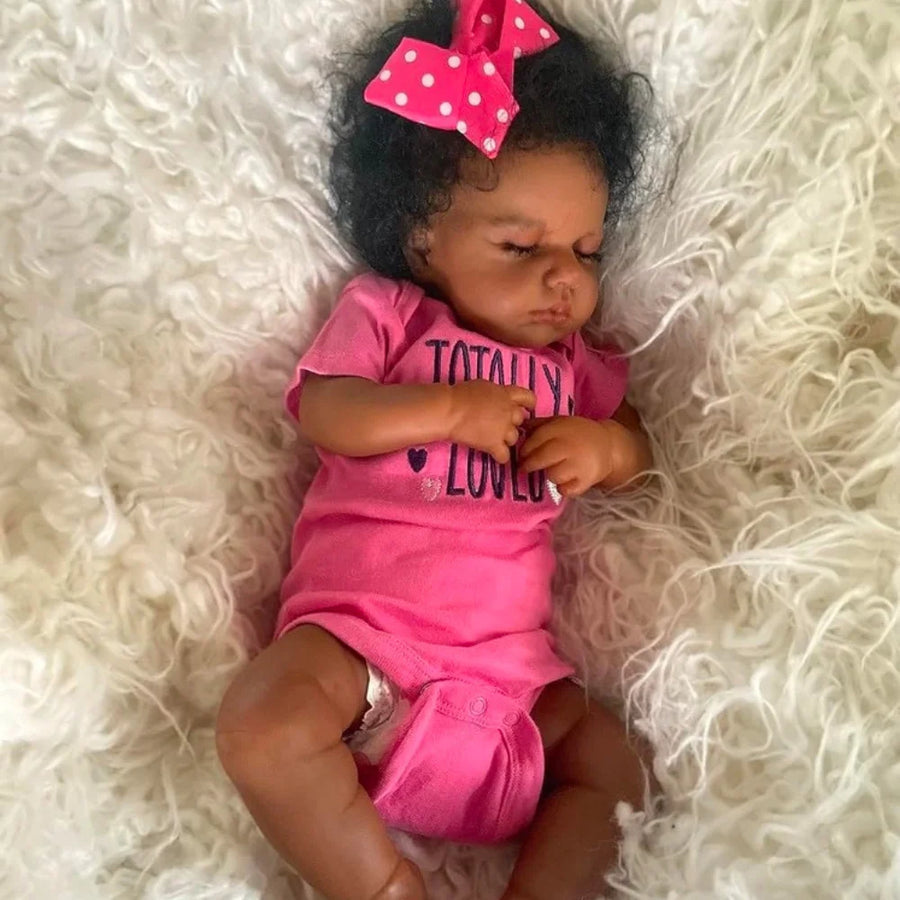 Zuri 20" Sleeping Reborn Baby Girl Doll