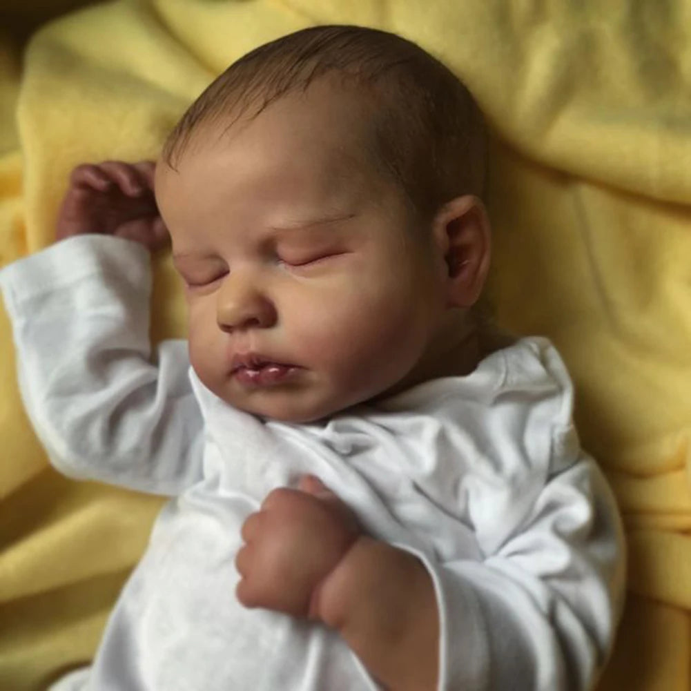 Hallie sleeping reborn baby doll