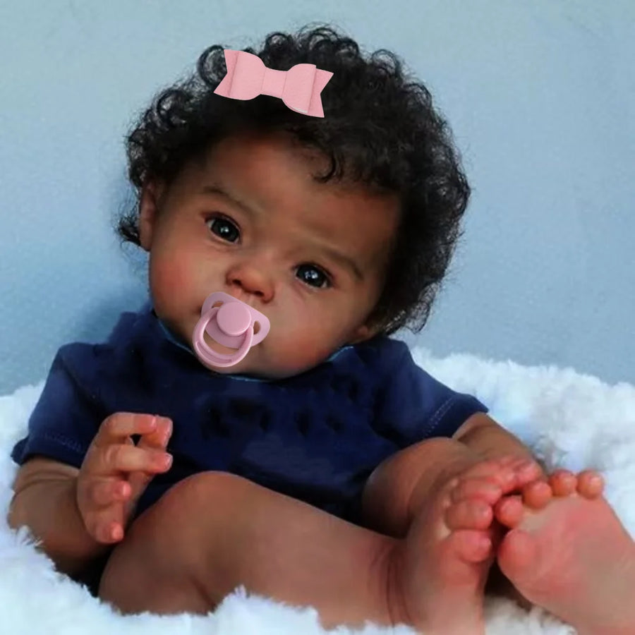 Raven 19" Awake Reborn Baby Girl Doll