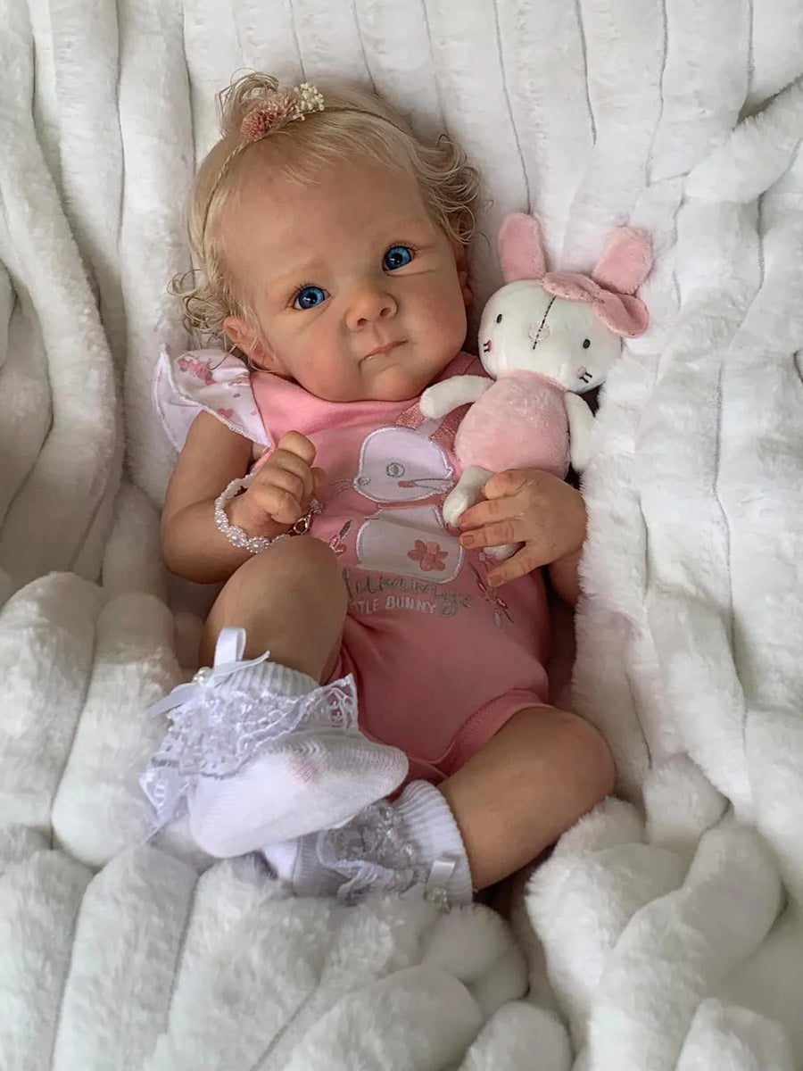 Sadie 18" Awake Reborn Baby Girl Doll