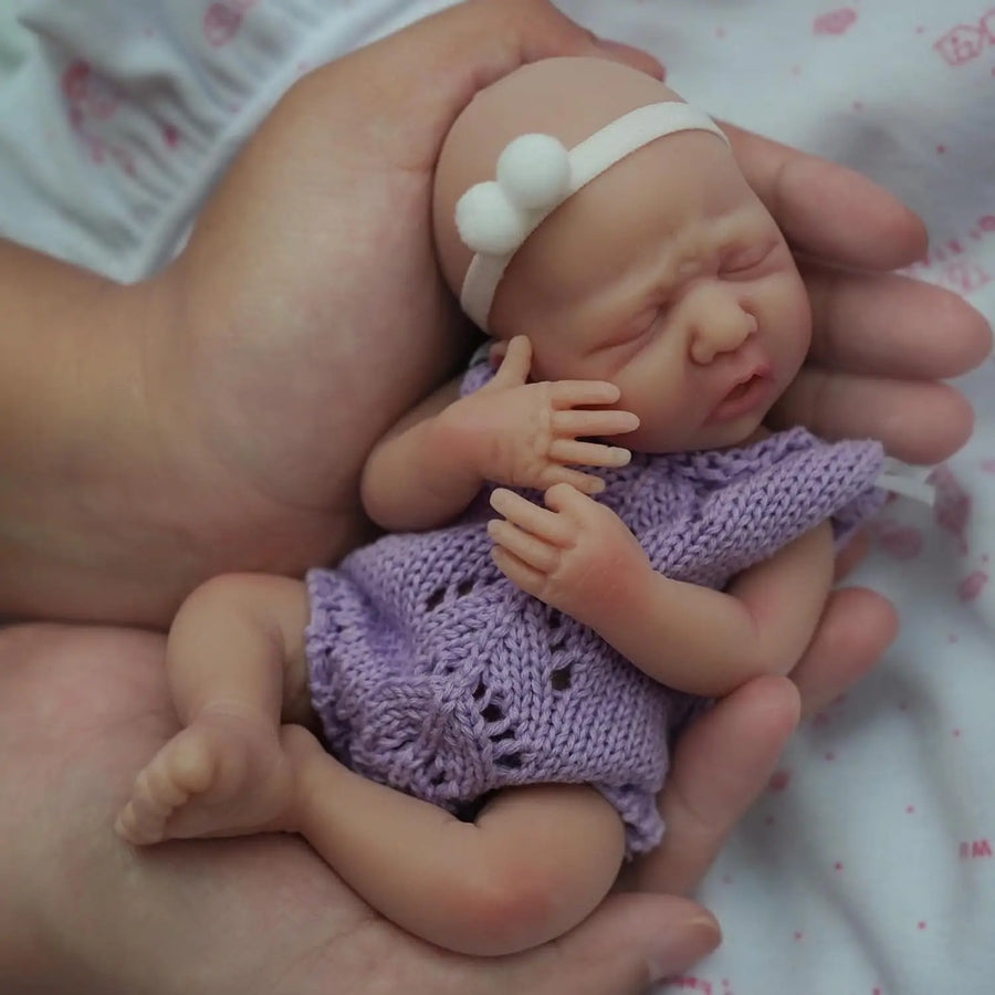 Beau 7" Mini Reborn Baby Doll