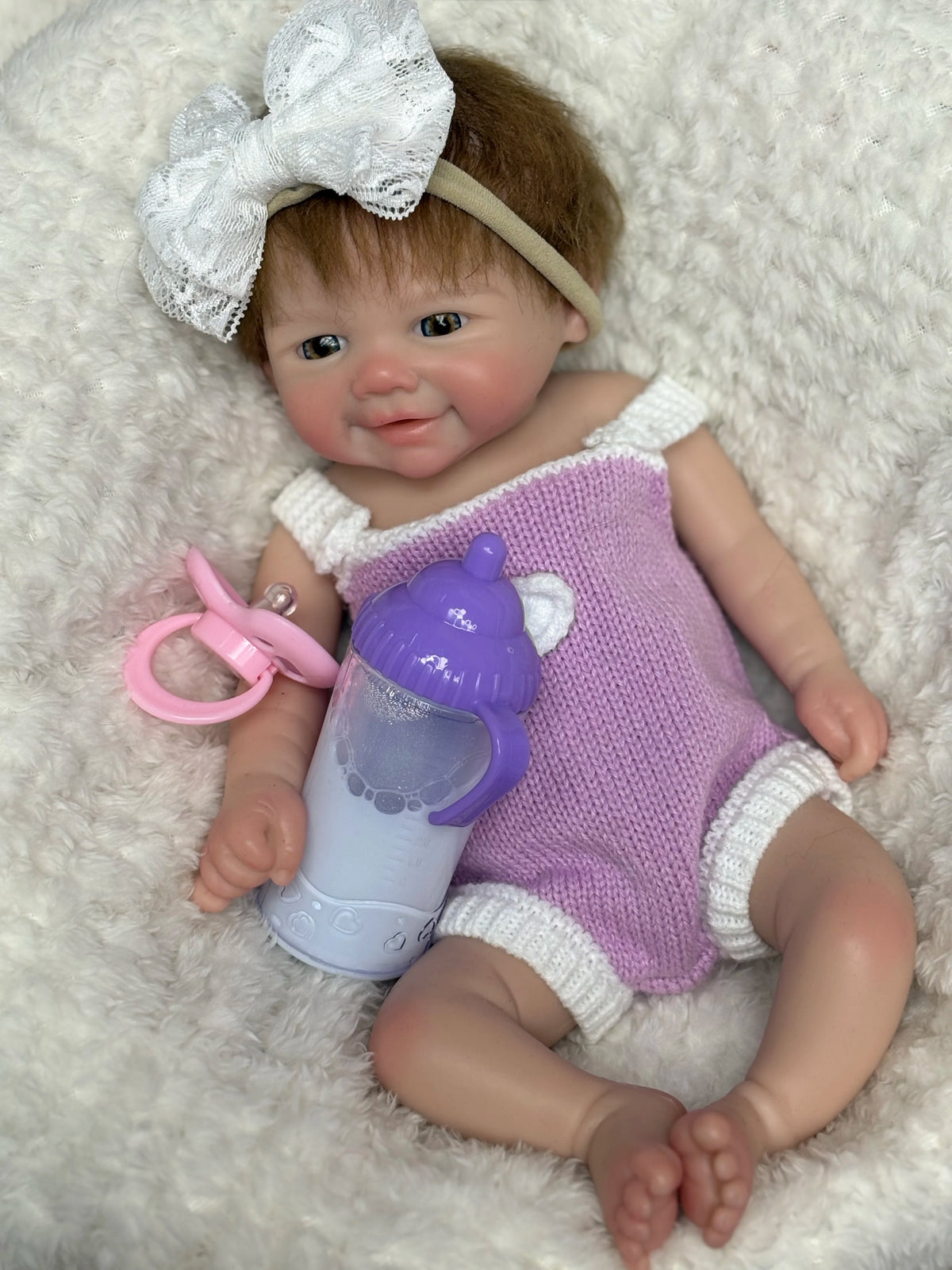 Lottie 13" Smiling Reborn Baby Girl