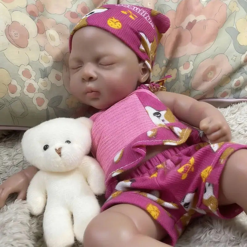 Nia 13" Sleeping Mini Reborn Baby Girl